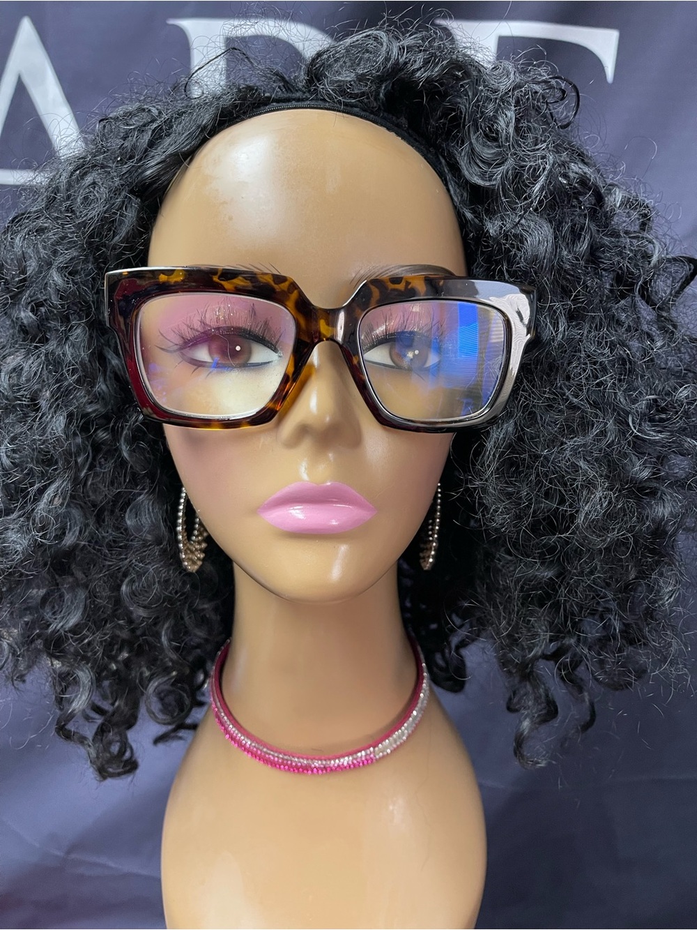 Tortoiseshell Square-Frame Women's Fashion Reading Glasses - Brown